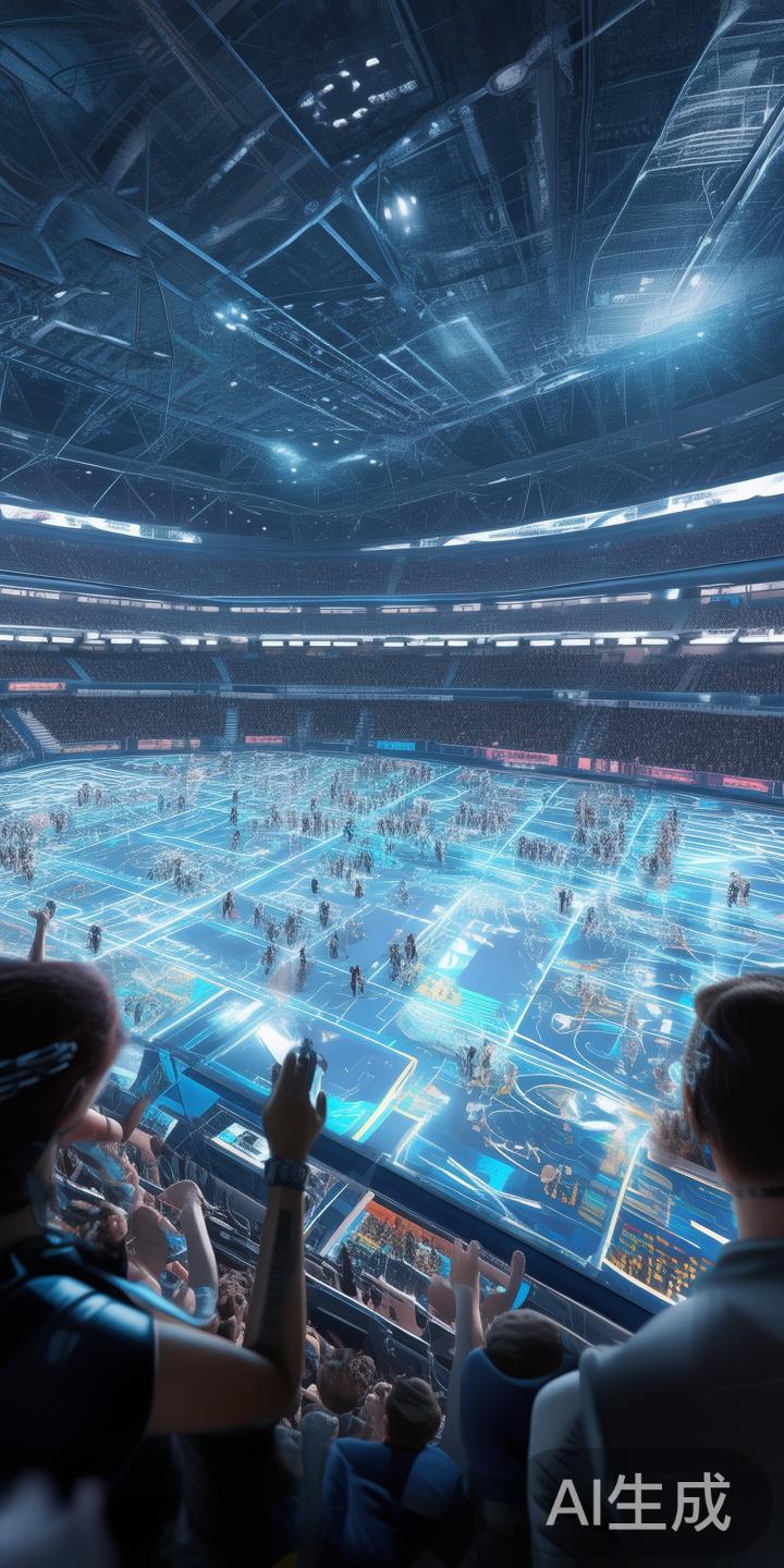 随着科技的不断追进，传统体育赛事和电子游戏正逐渐打