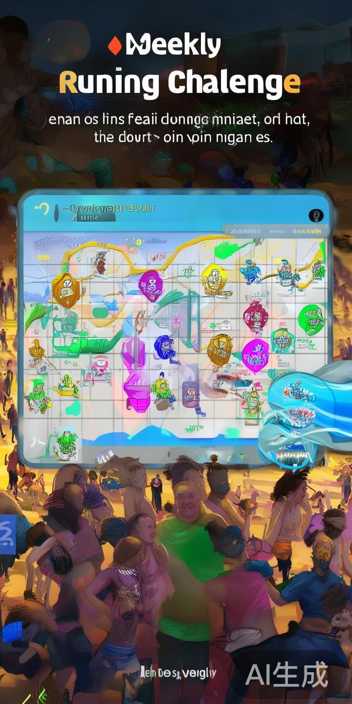 比如，许多用户利用平台举办的“每周跑步挑战”，不仅